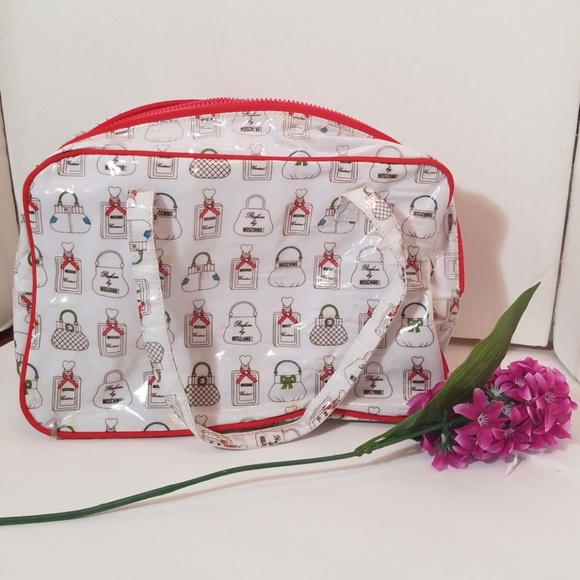 Moschino Handbags - Vintage MOSCHINO Plastic Cosmetic Bag
